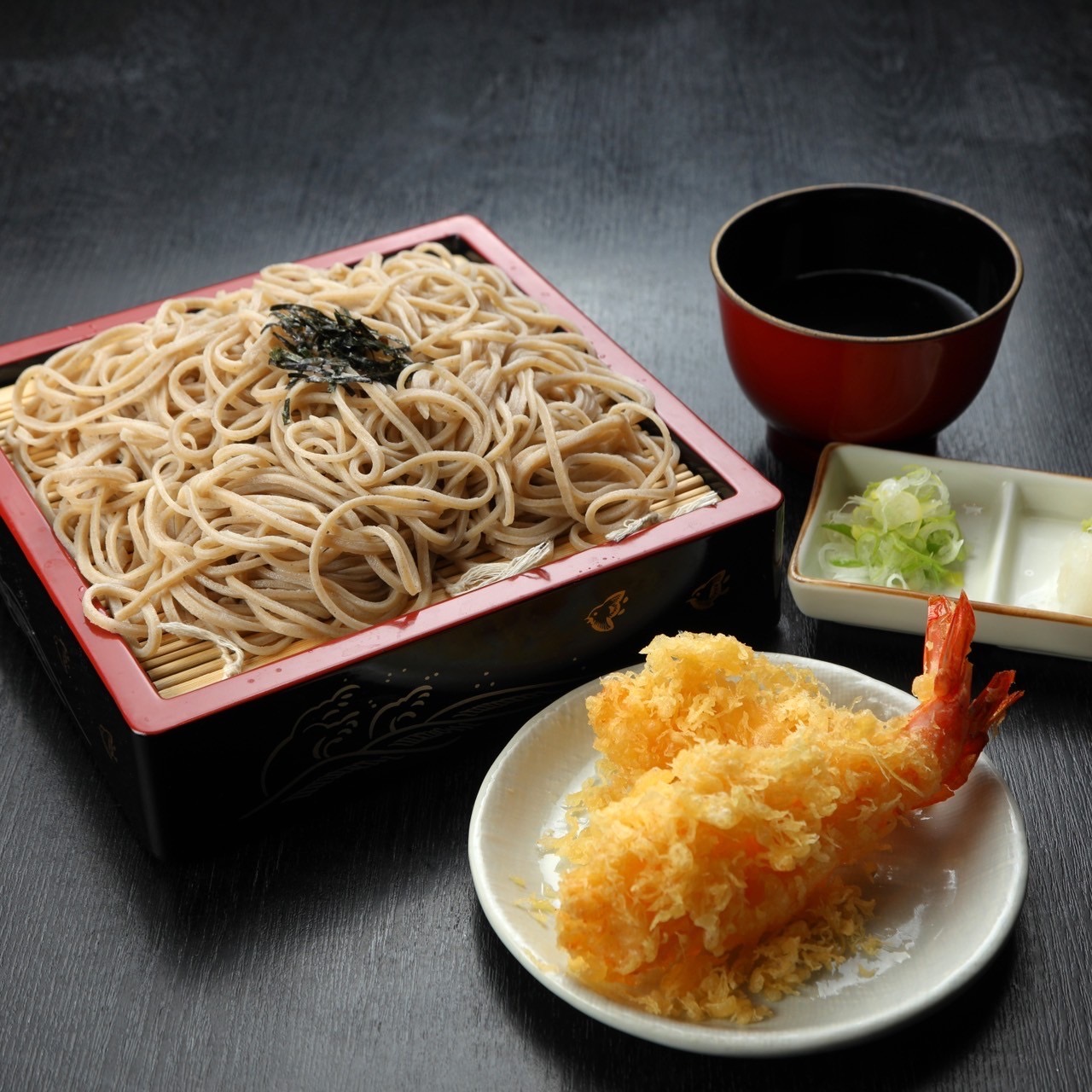 やっぱり海老天!蕎麦定食・『海老天せいろ』始まります♪