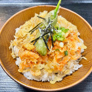 セット桜えび丼小
