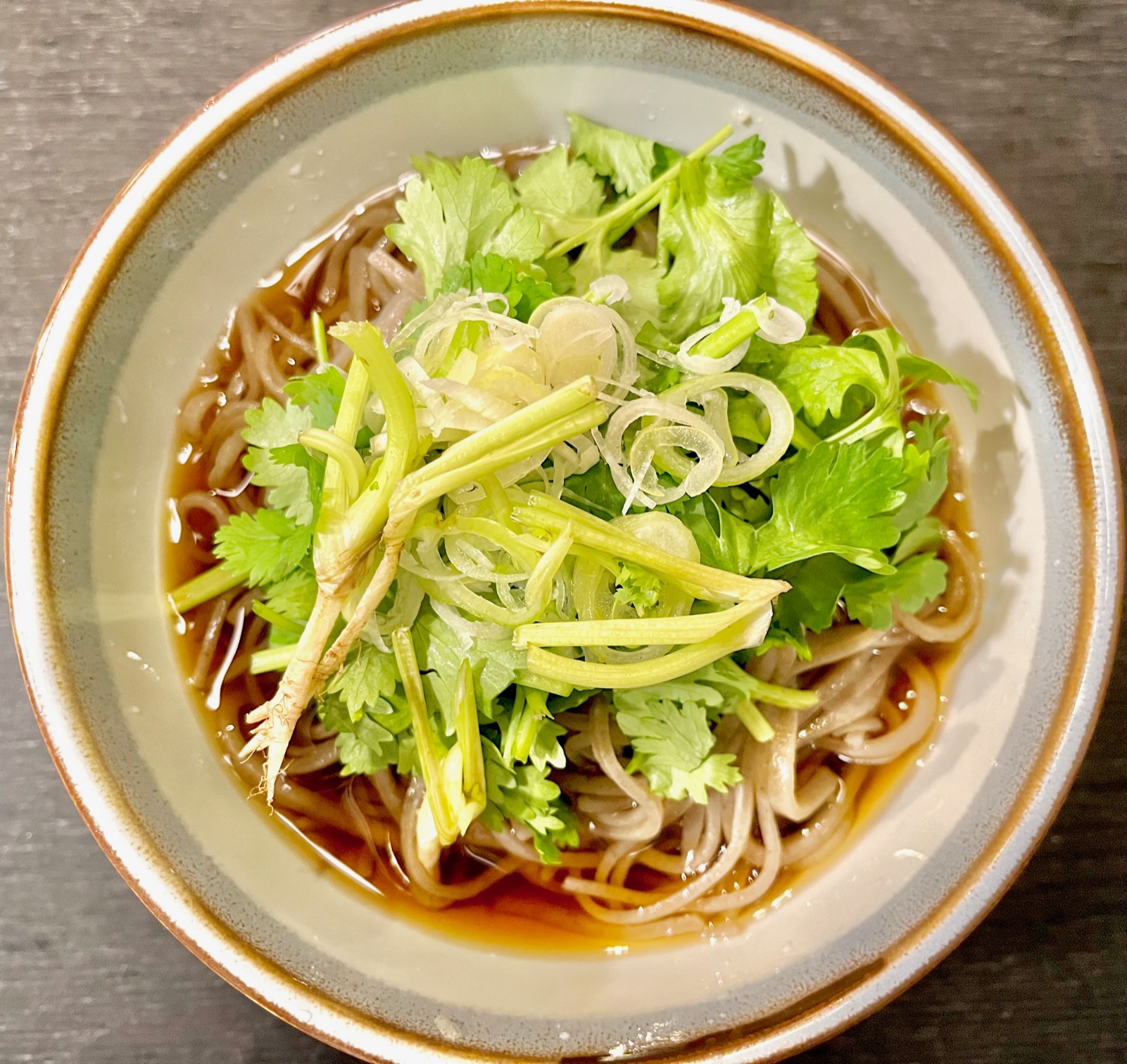 パクチー蕎麦2