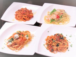 パスタ3種横