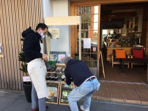 晩餐田近さんコーヒー