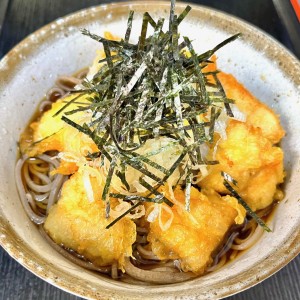 鶏天蕎麦